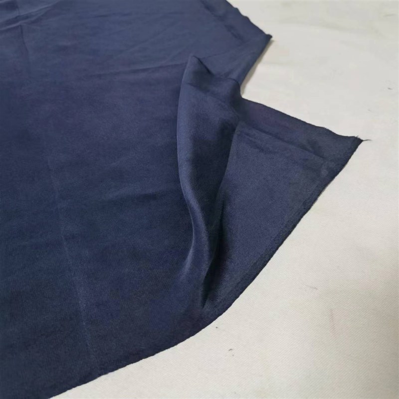 真丝纯色双绉面料桑蚕丝丝绸零料弹力双绉布料零头服装零头布布头