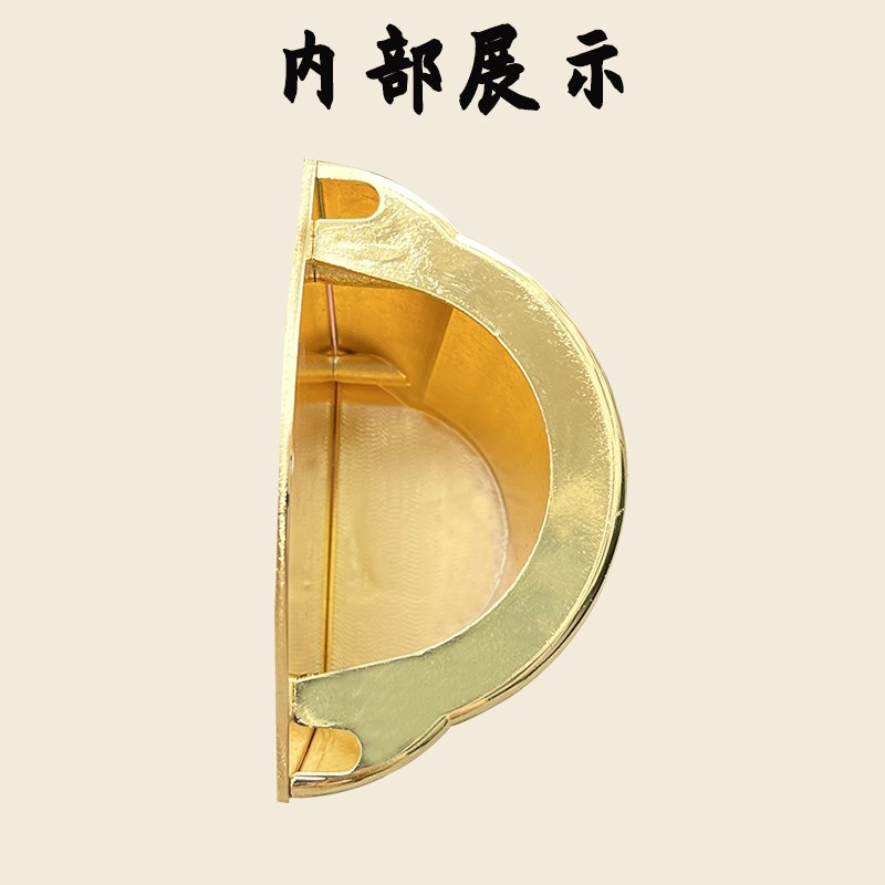招财铜合金壁挂炉香炉拜神庄香插蜡烛挂墙壁炉祭拜天神门口熏香炉