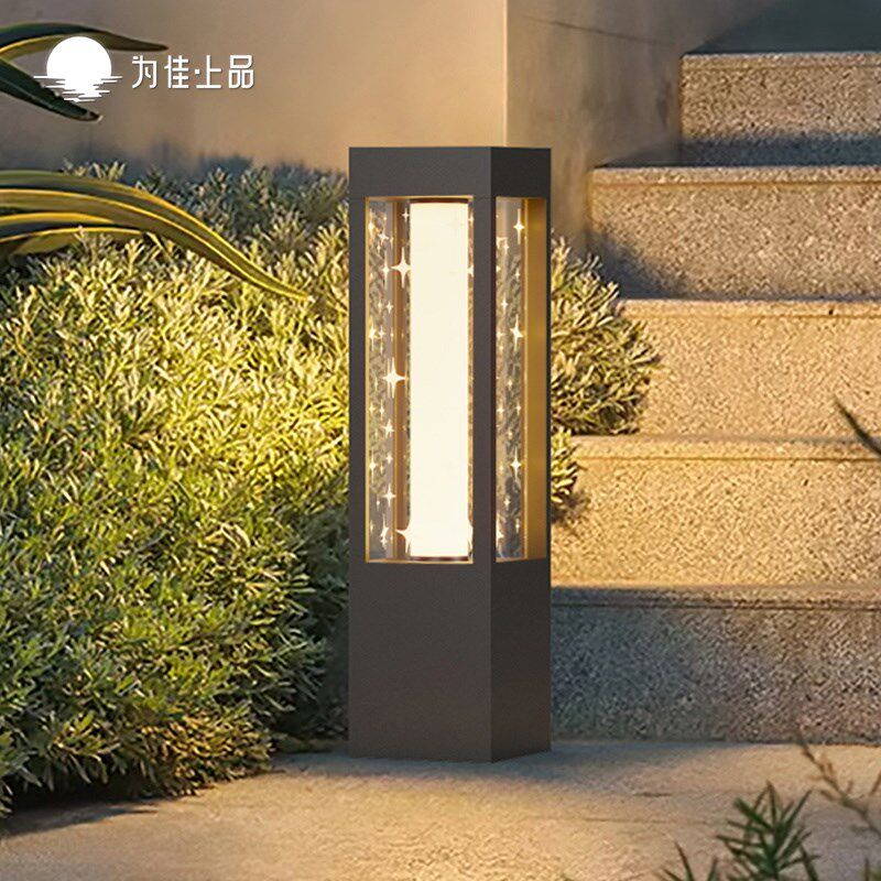 草坪灯户外防水太阳能庭院室外接电款景观草地led草皮网红地坪灯