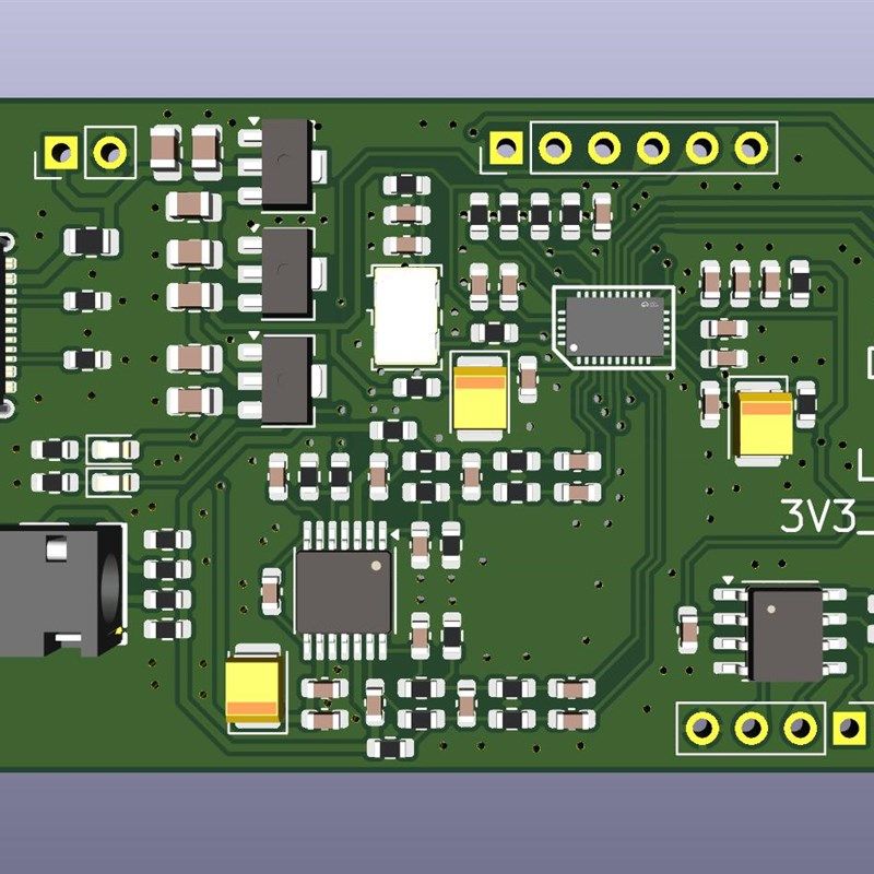 ES9038Q2M I2S DSD 数字音频输入DAC解码板 开发板 demo演示模块