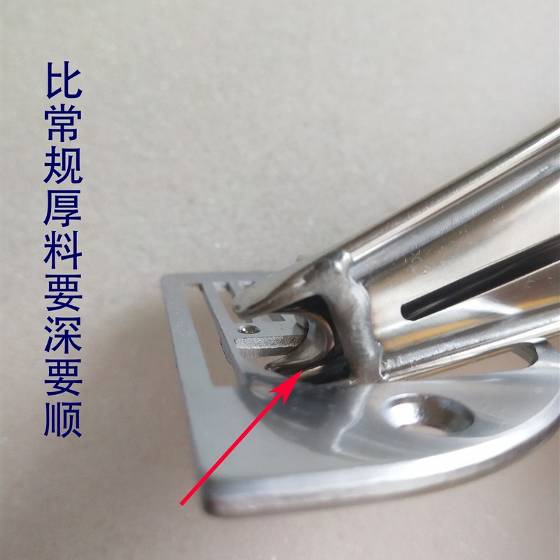 手工定做A10H平车厚料拉筒 四折双包滚边筒 包边器撸子缝纫机配件
