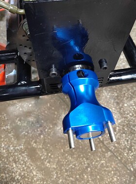 gokart hub娱乐竞技卡丁车30mm40mm50mm后轴轮毂座铝合金轮胎固定