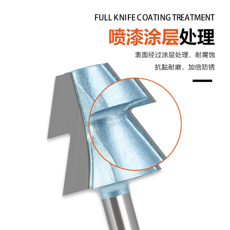 木工拼版刀闪电榫合刀斜齿榫合刀电木铣机台面修边拼接刀图片