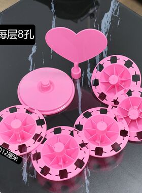 5层40孔插棒棒糖展示架风车架糖画架子大号孔架生日摆台棒糖架