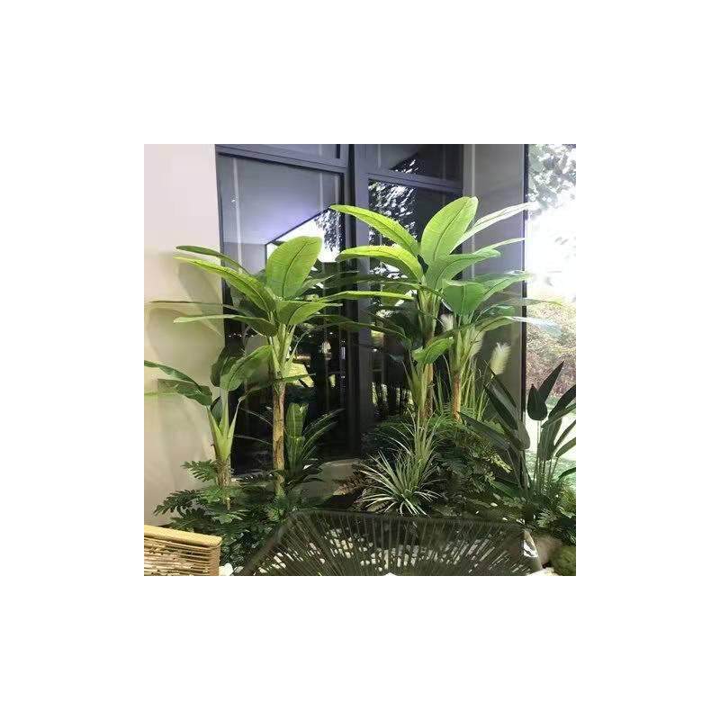 仿真芭蕉树假树室内外落地装饰大型绿植摆放造景植物仿真绿植