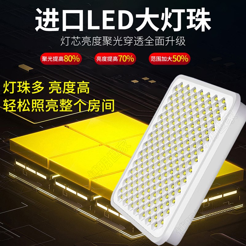 太阳能阳台灯2025新款吸顶灯走廊过道阳光房专用感应灯卫生间灯 - 实物图