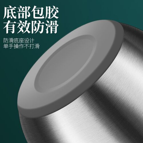 蔬菜脱水器不锈钢手动5秒脱水沙拉果蔬甩干机商用脱水篮洗菜脱水