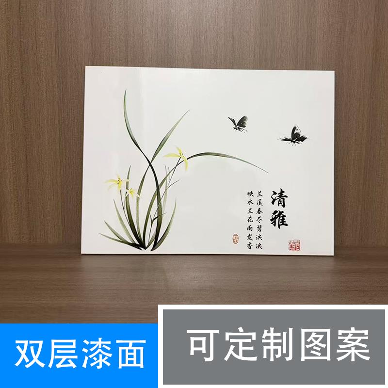 动漫二次元强电箱盖板超薄材质非标定制装饰画全金属阻燃