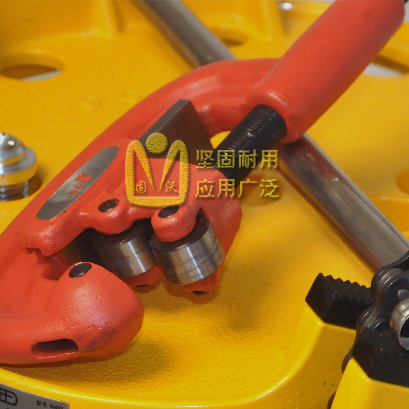 2-12寸重型手动防爆割管刀四轮割刀钢管管道切割机旋转式切割管器