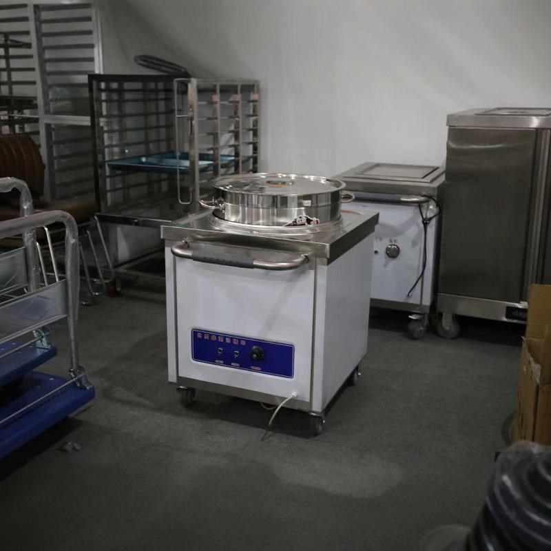 不锈钢保温汤桶车粥车食堂快餐商用保温汤台加厚移动售饭台热汤桶