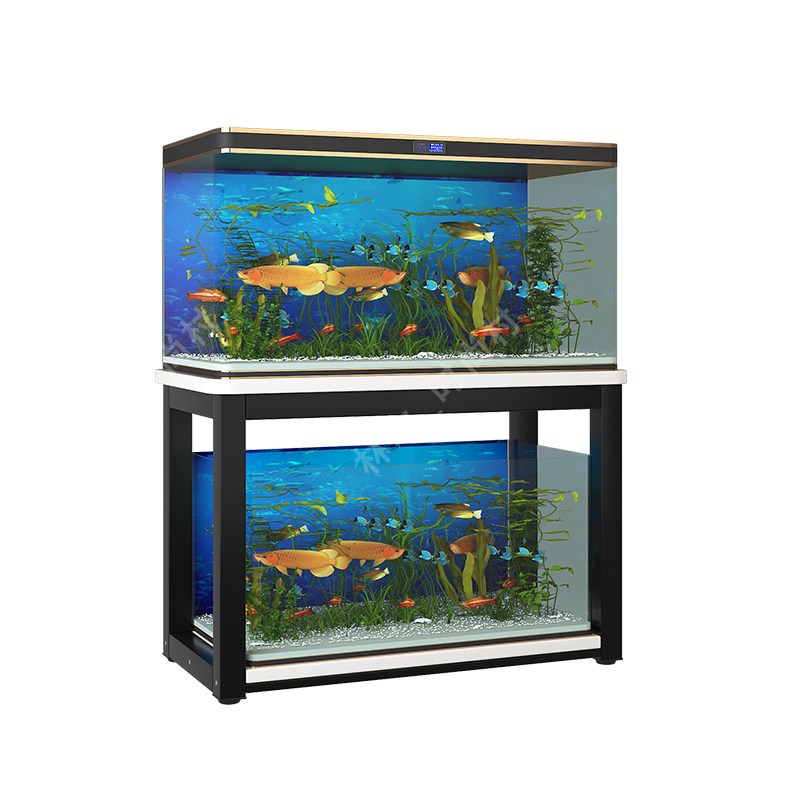 简约鱼缸架子鱼缸柜龟缸架水族箱底座鱼缸桌金属承重架定制鱼缸架
