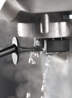 意式咖啡机冲煮头清洁刷带勺防烫可拆卸塑料尼龙毛刷51/58MM通用