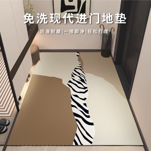 地垫入户门地垫门口进门大门入户地毯家用pvc免洗可擦耐脏门垫