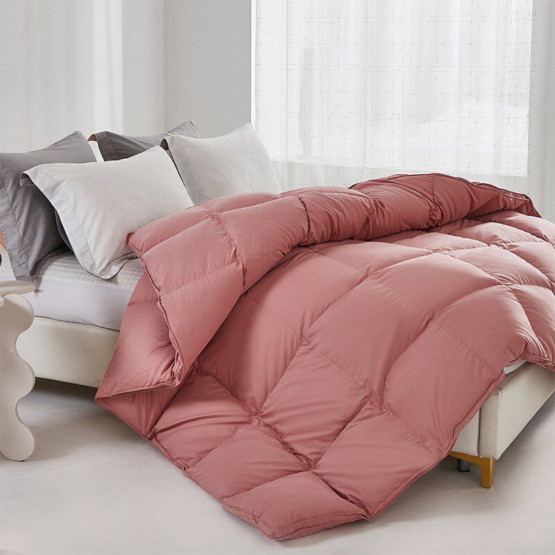 自充绒羽绒被壳半成品防绒高支高密立体全棉羽绒被壳九成品内胆