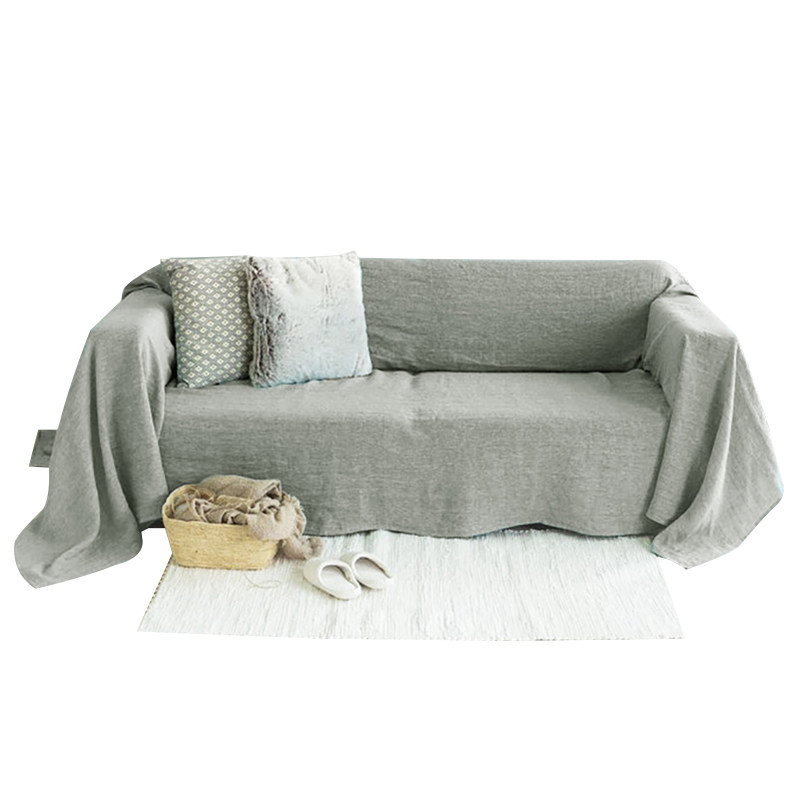 毛巾被汉麻盖毯毛毯沙发用毯子空调毯夏季薄款铺床盖腿午睡办公室