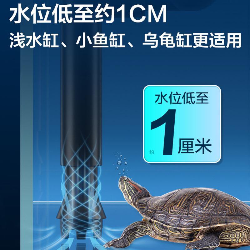 创宁壁挂净水鱼缸过滤器背包过滤器除油膜低水位乌龟缸淡水缸静音