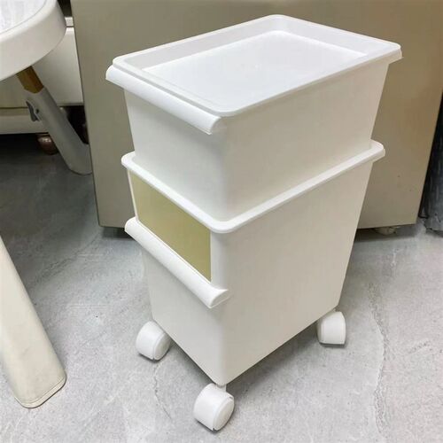 大眼睛网红落地摆件客厅玩具收纳箱可爱装饰品收纳柜零食置物架子