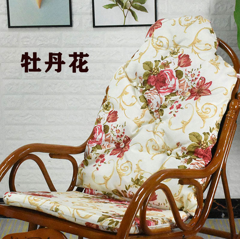 真藤摇椅可拆洗海绵坐垫摇摇椅坐垫座垫躺椅逍遥椅垫子靠垫加厚