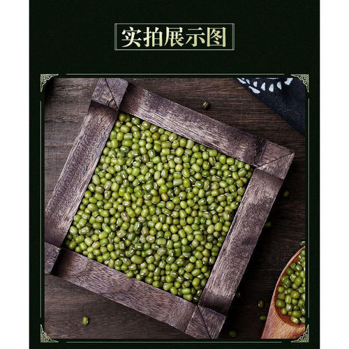 东北绿豆新鲜易煮薄皮50斤装