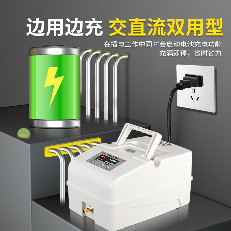鱼缸增氧泵静音养鱼氧气泵增氧机小型加氧泵家用制打氧机充氧泵