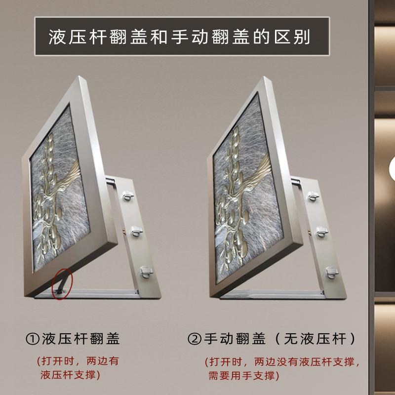 电表箱装饰画带衣挂钩现代轻奢立体电箱画配电箱遮挡画高级感壁画图片