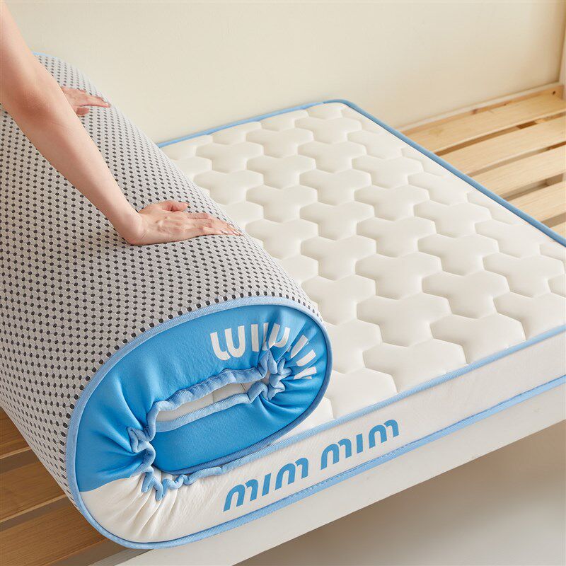 天然乳胶床垫单人大学生宿舍寝室0.9m床专用垫子记忆棉软垫可折叠