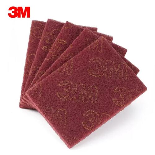 工业百洁布7447C抛光打磨拉丝布金属除锈不锈钢去毛刺处理尼龙片