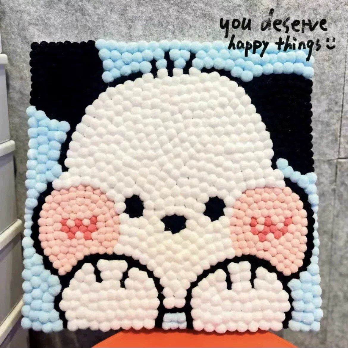 玉桂球画少儿手工diy制作材料包粘贴画贴纸2026新款少儿玩具