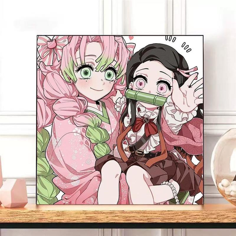 鬼灭之刃满钻钻石画DIY可定制