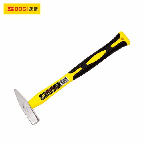 波斯工具 纤维柄钳工锤100g电工钳小锤子铁锤逃生锤BS353121正品
