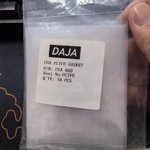 台湾DAJA大甲钢瓶垫片CGA660 PCTFE 三氟垫片
