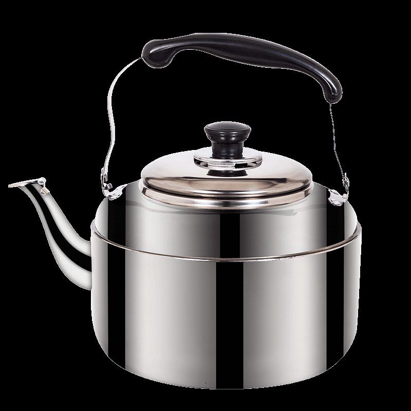 不锈钢烧水壶鸣笛壶明火大容量煮水壶火锅加汤壶户外茶壶kettle