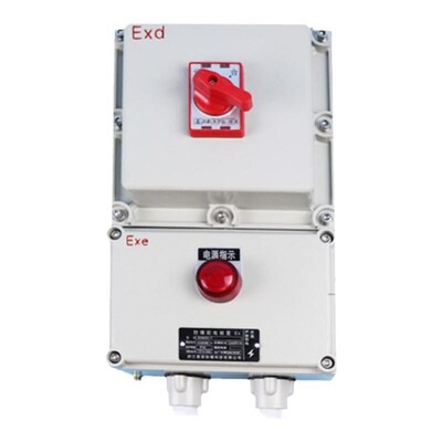 防爆接线箱箱防爆断路器10A20A32A43A60A220V380V配电箱
