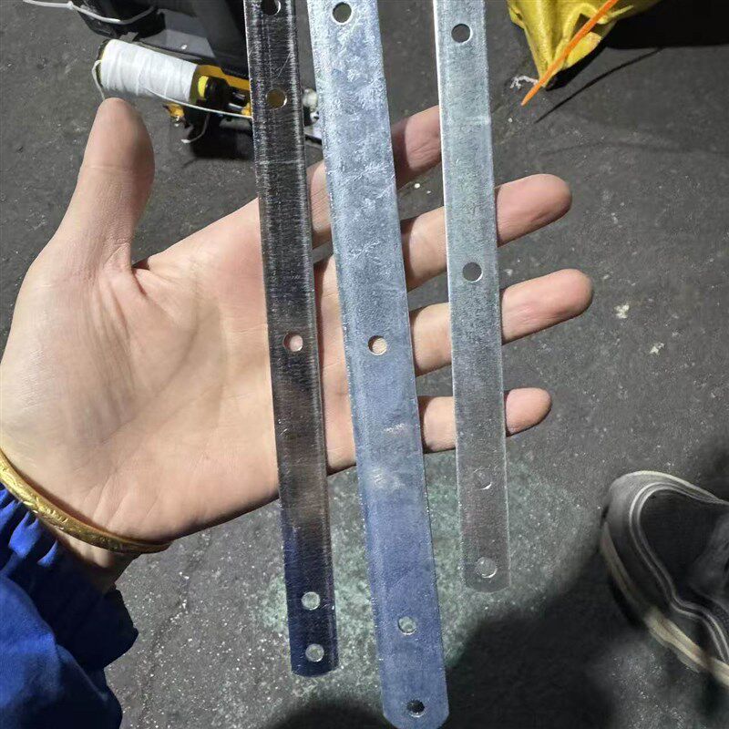 门窗安装固定片带卡镀锌铁一字家具连接片卫生间木门安装固定拉片