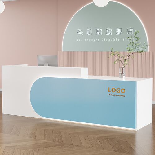 收银台小型店铺服装店展示台美容店收银桌餐厅柜台公司前台接待柜
