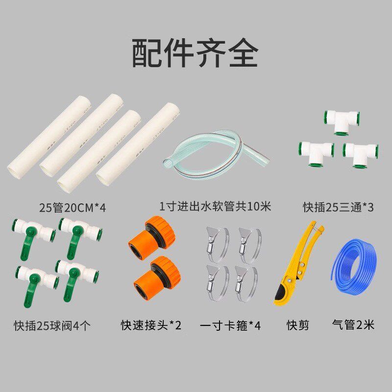 养殖场水管水线清洗机脉冲臭氧消毒清洗器鸡场家禽方管高压清洗机