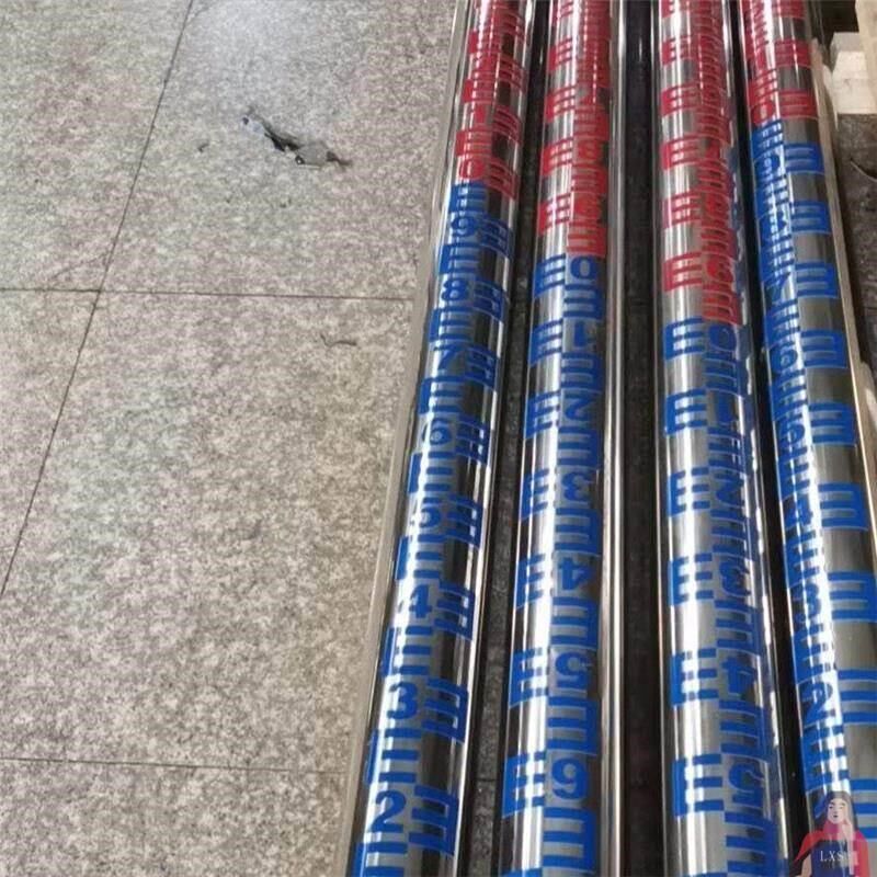 刻度测量尺铝合金搪瓷水文尺水位标尺不锈钢水位尺水库河道观测