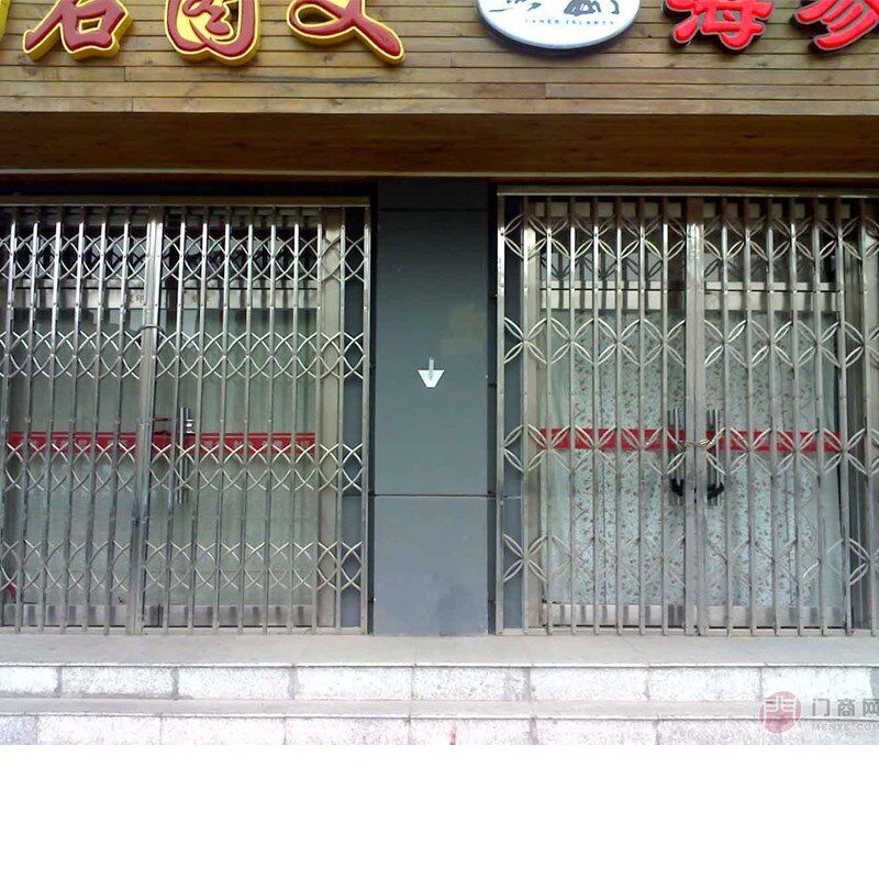 上海不锈钢推拉门阳台拉闸不锈钢隔断铝合金折叠不锈钢伸缩门等