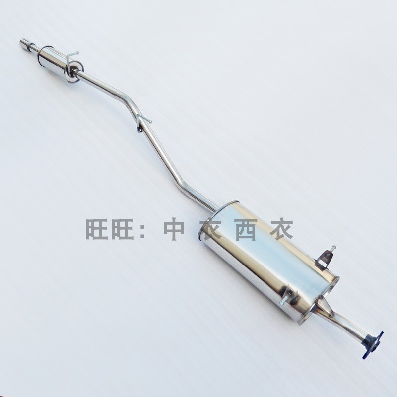 五菱荣光汽车排气管后节段面包加长小卡不锈钢消音器6407加厚送六