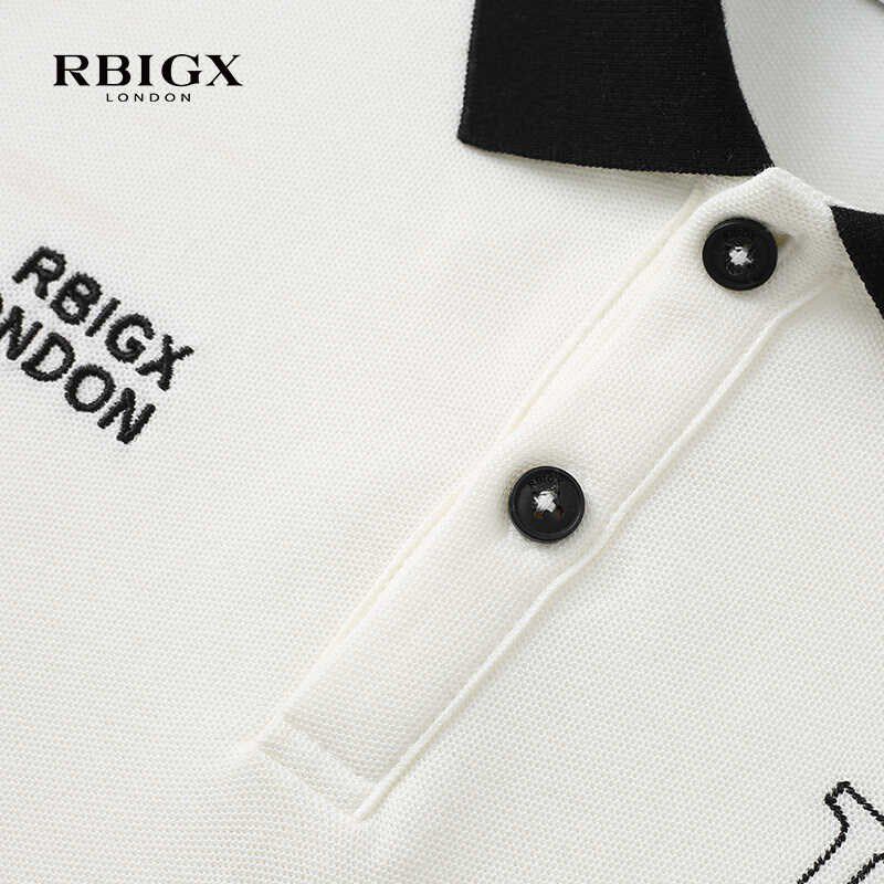 【纯棉】RBIGX瑞比克童装秋季新款洋气撞色百搭儿童POLO衫长袖T恤