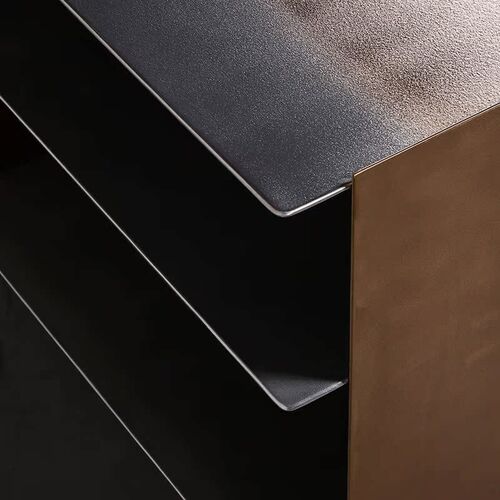 服装店中岛展示台不锈钢流水台橱窗陈列道具买手店鞋架包包展示架