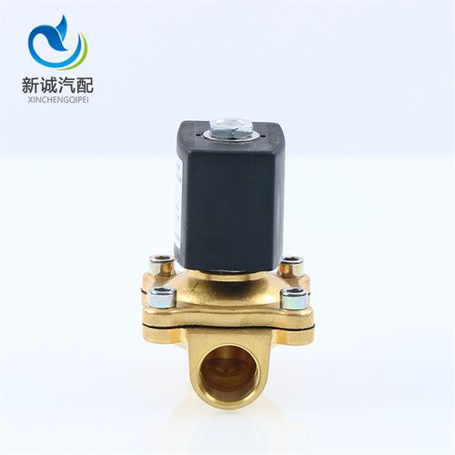 货车汽车刹车淋水器配件黄铜电磁阀4分24V自动淋水阀铜线圈滴水阀