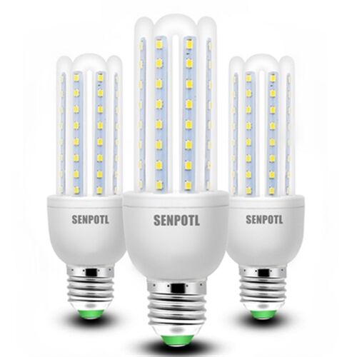 3只装 三浦超亮LED玉米节能灯U型3W5W7W9W12W18W30w白光暖暖灯泡