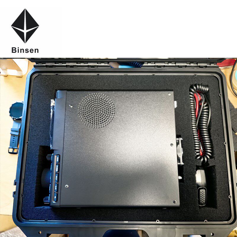 适用于八重洲FT-710短波电台收音机收纳箱 户外防水防潮海绵箱子