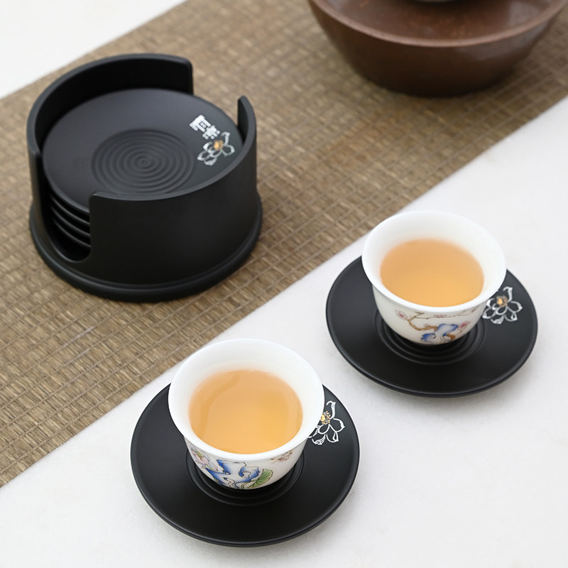 电木杯垫茶托杯托茶道隔热垫家用办公室防滑防烫茶垫功夫茶具配件