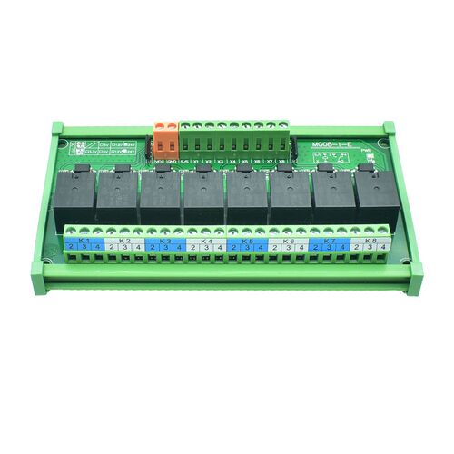 继电器模组光耦隔离控制模块5V/12V/24V4/8路单片机plc输出放大板