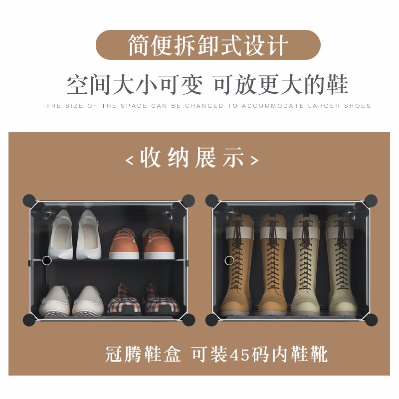 楼梯间下阶梯式斜角鞋柜防尘多功能置物台大容量收纳整理室内家用