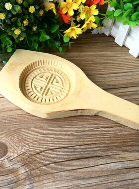 包邮阳江炒米饼模具叶贴酥角小油角模板传统手工木制饼印年糕糕点