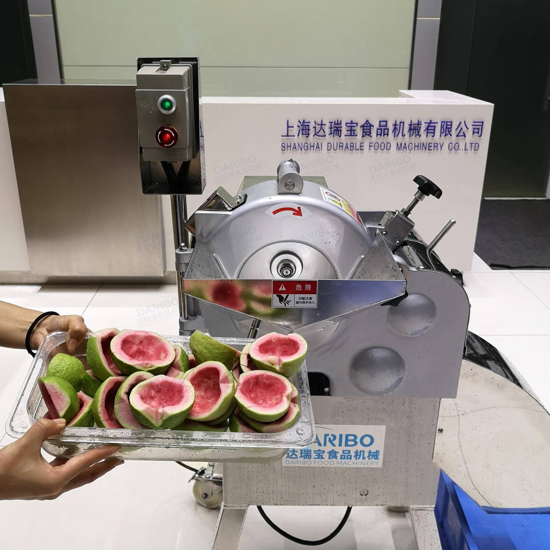 *台湾原装三维果蔬切丁设备榨菜酱菜切丁机 酸黄瓜木瓜切粒机