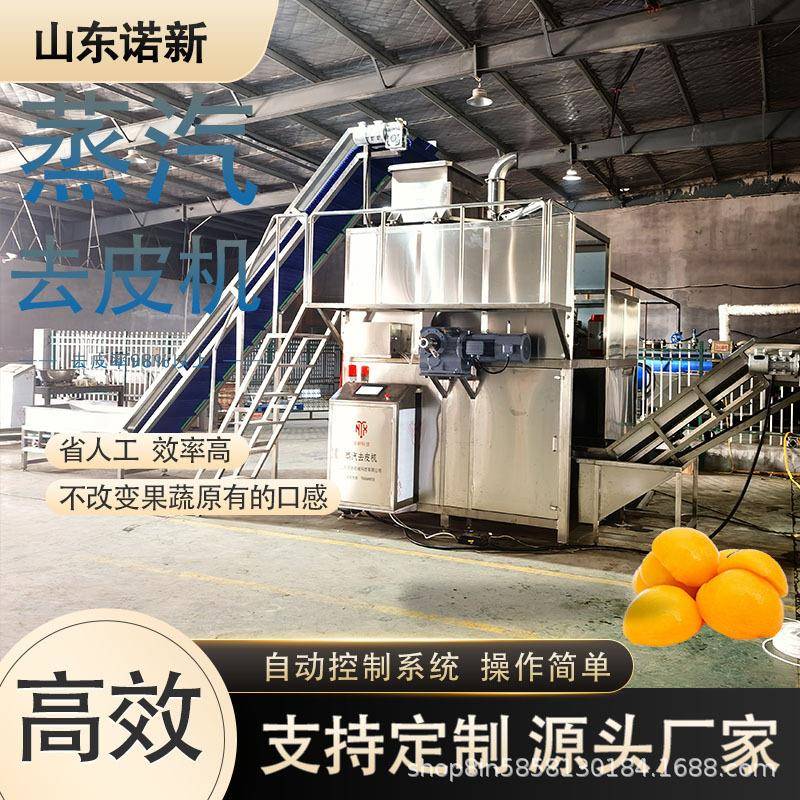 中药材大批量去皮 杏仁去皮 黄精去皮 全自动蒸汽去皮机